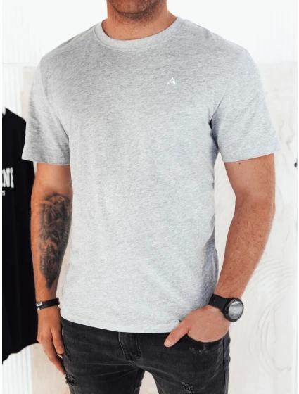 Pánské šedé tričko s potiskem Dstreet model 21974981 - FashionStreet