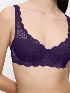 Dámska podprsenka Amourette WHP - fialová 00EH - TRIUMPH