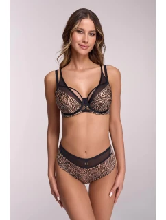 Podprsenka Ava 2193 Tiger s mäkkou bočnou podporou