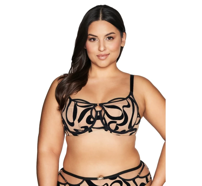 Mäkká podprsenka s bočnou oporou Ava 2125 Béžová