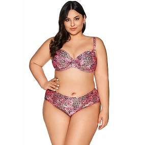 Měkká dámská plavková podprsenka soft Ava SK 217 Pink Maxi Měkká dámská plavková podprsenka soft Ava SK 217 Pink Maxi