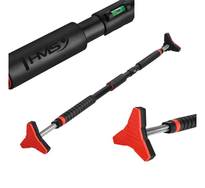 Posilňovacia tyč HMS DD401 s rovnou šírkou 98-133 cm