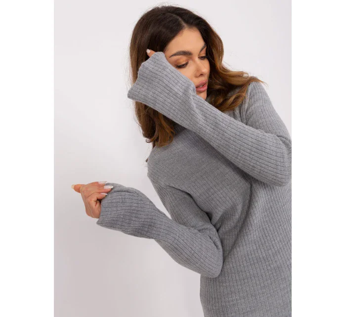 BA SK 2215 šaty.01P sivá BA SK 2215 šaty.01P sivá