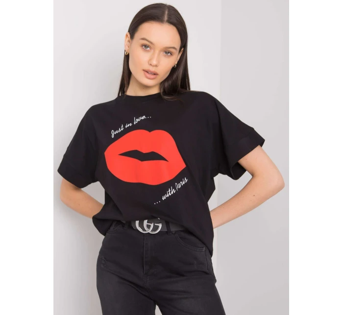 Tričko RV TS 6726.84P čierne Tričko RV TS 6726.84P čierne