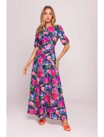 model 21136087 Maxi šaty s otevřenými zády model 1 - Moe model 21136087 Maxi šaty s otevřenými zády model 1 - Moe