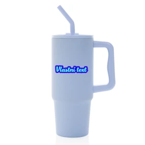 Personalizovaná termoska s barevným víčkem s obrysem 