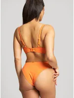 Dámsky horný diel plaviek Golden Hour Scoop Bikini SW1624 Oranžová - Panache Dámsky horný diel plaviek Golden Hour Scoop Bikini SW1624 Oranžová - Panache