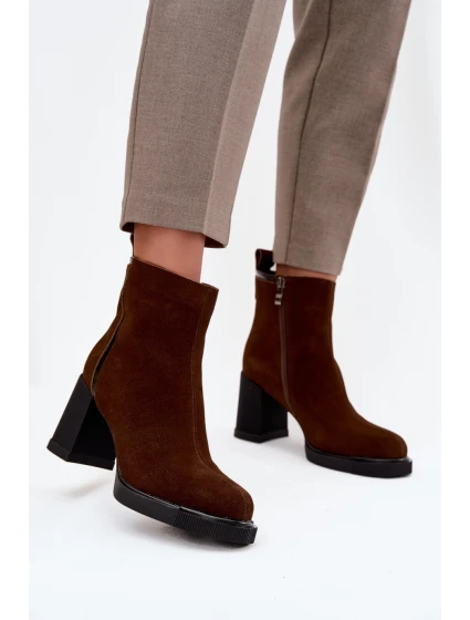 Topánky na podpätku model 217493 Krok vo veľkom štýle