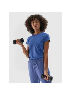 Dámske rýchloschnúce tréningové tričko regular fit 4F 4FWAW24TFTSF1011-31S