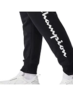 Champion Dámské kalhoty s žebrovanými manžetami černé 118429 KK001 dámské