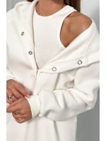 Sada mikiny, topu a legín 3 v 1 ecru Sada mikiny, topu a legín 3 v 1 ecru