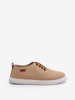 Pánské tenisky Big Star model 21658838 Memory Foam System Beige - Big Star Shoes