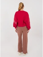 Tepláky NS DR NS26101.12 hnedé