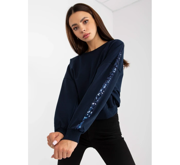 Mikina RV BL 8067.88 tmavo modrá