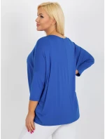 Bluzka RV BZ model 18522241 ciemny niebieski - FPrice Bluzka RV BZ model 18522241 ciemny niebieski - FPrice