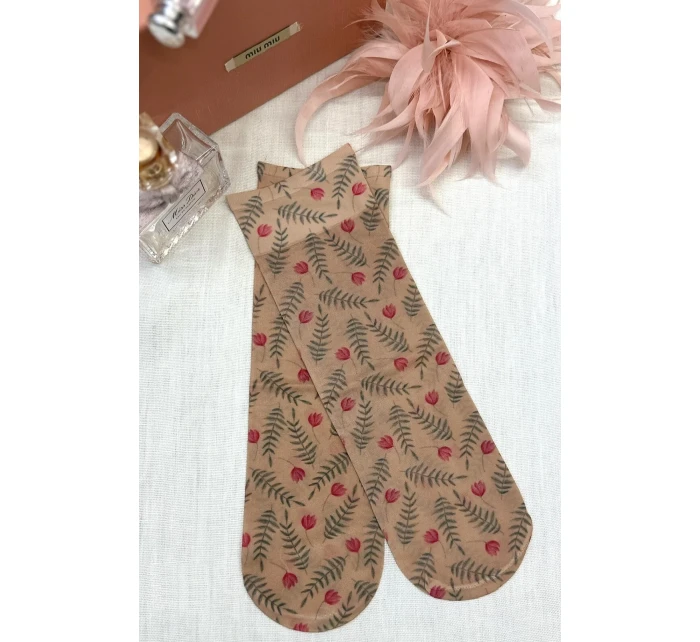 Dámske vzorované ponožky Magnetism lycra 20 den