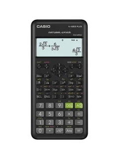 CASIO FX-82ESPLUS-2 VEDECKÁ KALKULAČKA, 252 FUNKCIÍ, 77X162MM, ČIERNA KRABICA