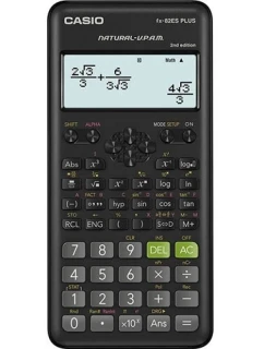 CASIO FX-82ESPLUS-2 VEDECKÁ KALKULAČKA, 252 FUNKCIÍ, 77X162MM, ČIERNA KRABICA
