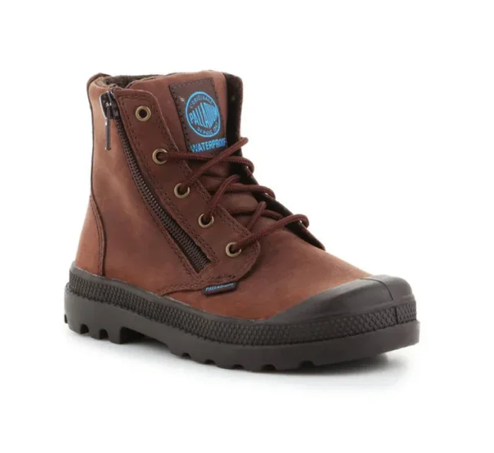 Detská obuv Pampa Hi Lea Gusset Jr 52744-255 - Palladium