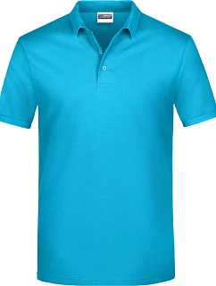 JN Pánské piqué polo 02.0 turquoise model 22437420 - Daiber