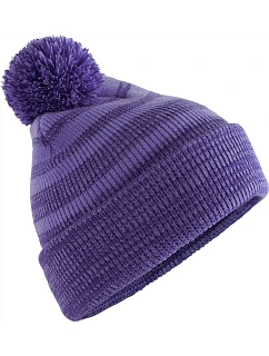 B 476 Pletená čepice s bambulí  purple model 22469613 - Beechfield