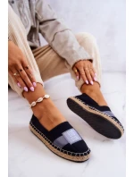 Damskie Espadryle Wsuwane Big Star JJ274963 Czarne Damskie Espadryle Wsuwane Big Star JJ274963 Czarne
