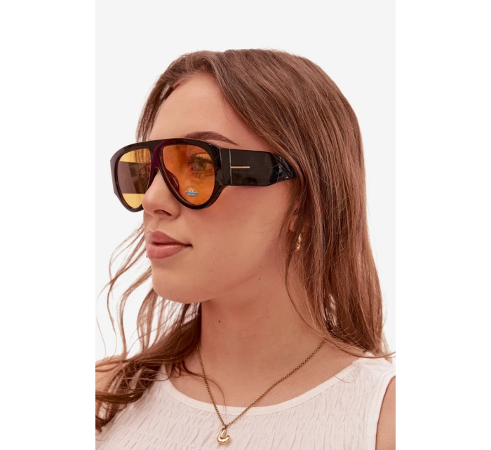 Dámské sluneční brýle Černo-žluté