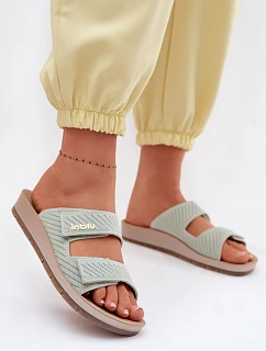 Dámské pantofle  Zelené model 22094865 - Inblu