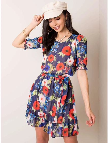 Šaty LK SK model 14838087 tmavě modrá - FPrice