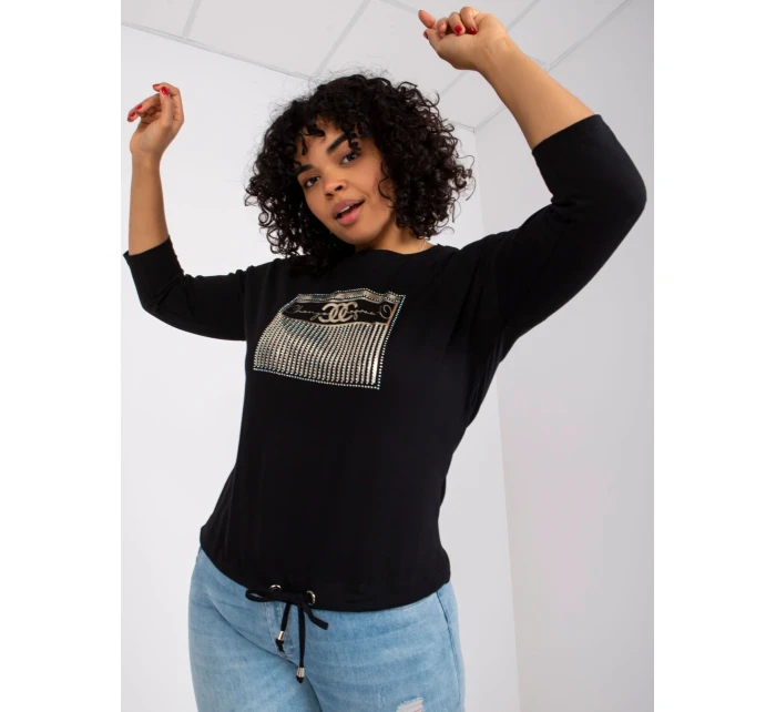 Blúzka RV BZ 7480.61P čierna