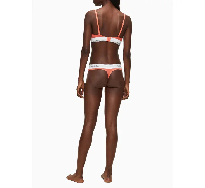 Podprsenka bez kostice QF5650E-GPT oranžovej - Calvin Klein Podprsenka bez kostice QF5650E-GPT oranžovej - Calvin Klein