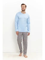 Pánské dlouhé pyžamo S2XL model 22360288 - Taro Pánské dlouhé pyžamo S2XL model 22360288 - Taro