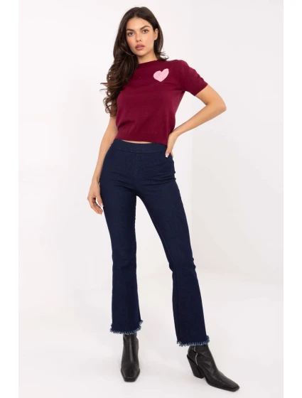 Džínsy model 220021 Taliansko Moda