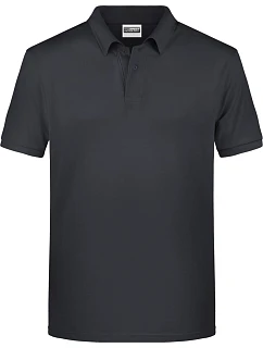 Daiber 8010 Pánske polo tričko z bio bavlny 02.8010 graphite
