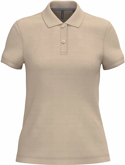 Kariban K 242 Dámske polo tričko z piké 20.K242 light sand Kariban K 242 Dámske polo tričko z piké 20.K242 light sand