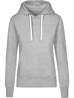 Dámská mikina s kapucí 40. heather grey model 22418753 - Promodoro