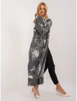 Kardigan BA SW model 19688899 ciemny szary - FPrice