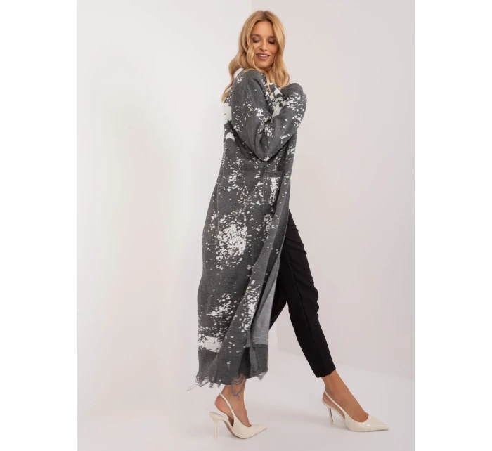 Kardigan BA SW model 19688899 ciemny szary - FPrice