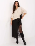 Spódnica MI SD model 21736737 czarny - FPrice