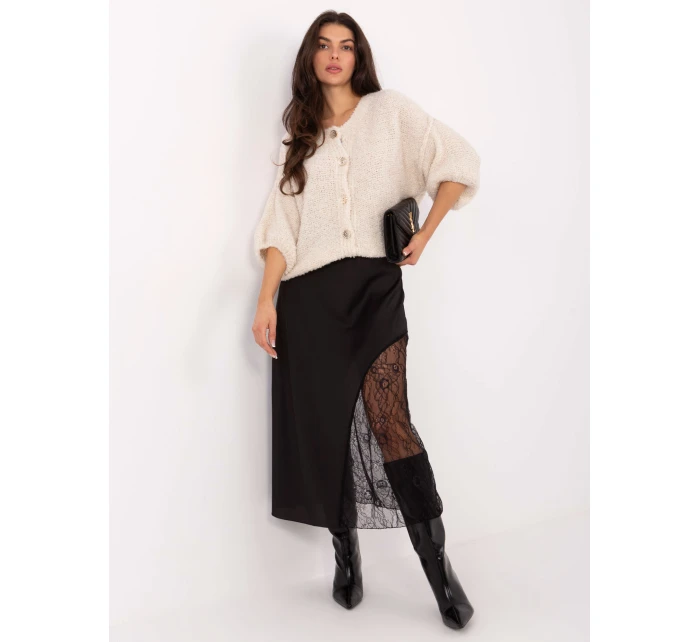 Spódnica MI SD model 21736737 czarny - FPrice