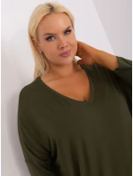 Bluzka RV BZ model 18691595 khaki - FPrice Bluzka RV BZ model 18691595 khaki - FPrice