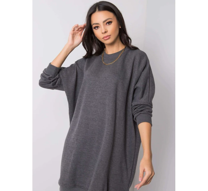 Šaty RV SK 6019.67 tmavo šedé