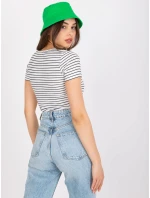 Bluzka TW BZ BL model 21127040 biało czarny - FPrice