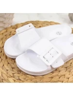 Dámské žabky model 21105541 Bílá - Big Star