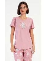 Dámské pyžamo kapri Méďa s model 20698742 - Vienetta