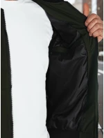 Pánska prechodná bunda bomber zelená FashionStreet TX5018