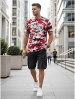 Tshirt męski moro z nadrukiem  model 22217630 - FashionStreet