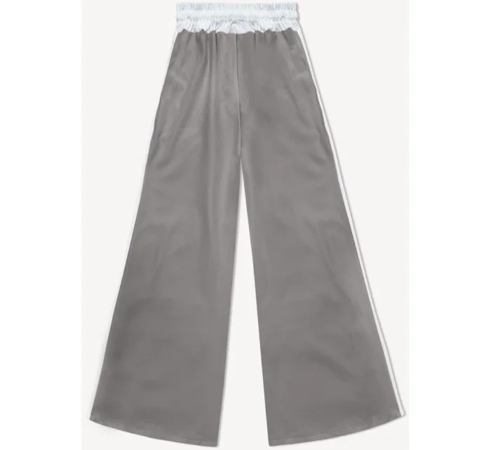Dámske voľné sivé nohavice s lampášmi (764ART) Dámske voľné sivé nohavice s lampášmi (764ART)