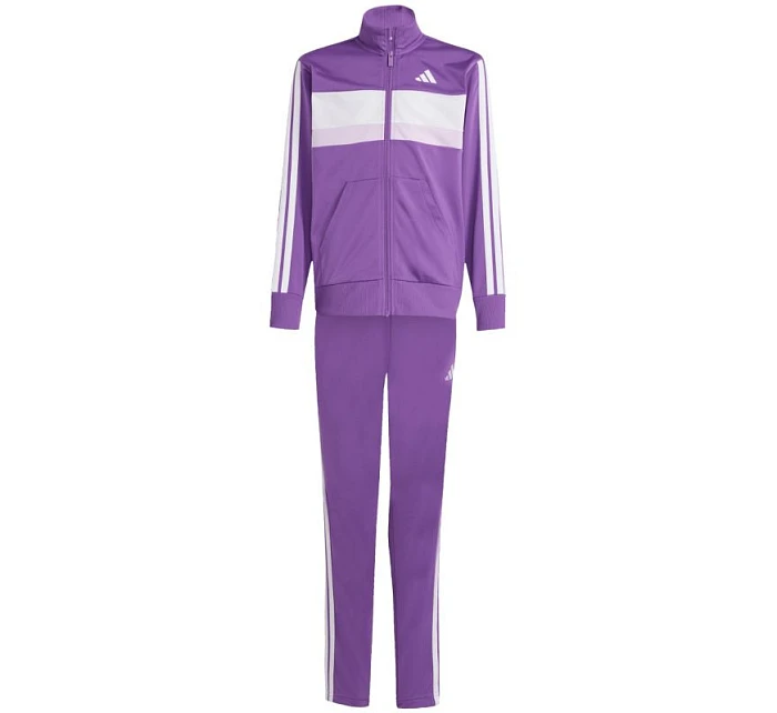 Essentials 3Stripes dětská tepláková souprava fialová model 22057558 - ADIDAS