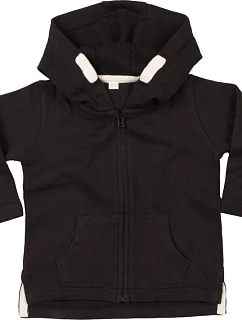 Babybugz BZ 32 Detská mikina s kapucňou 71.0032 čierna